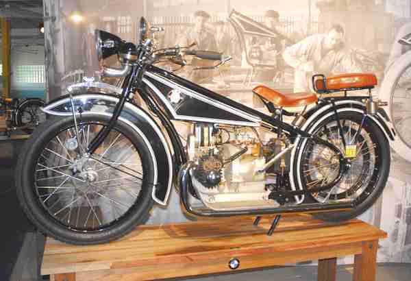 BMW R32 twin cylinder motorcycle