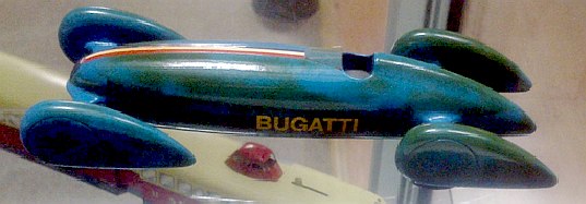 Bugatti land speed record design