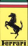 Ferrari bonnet badge legend