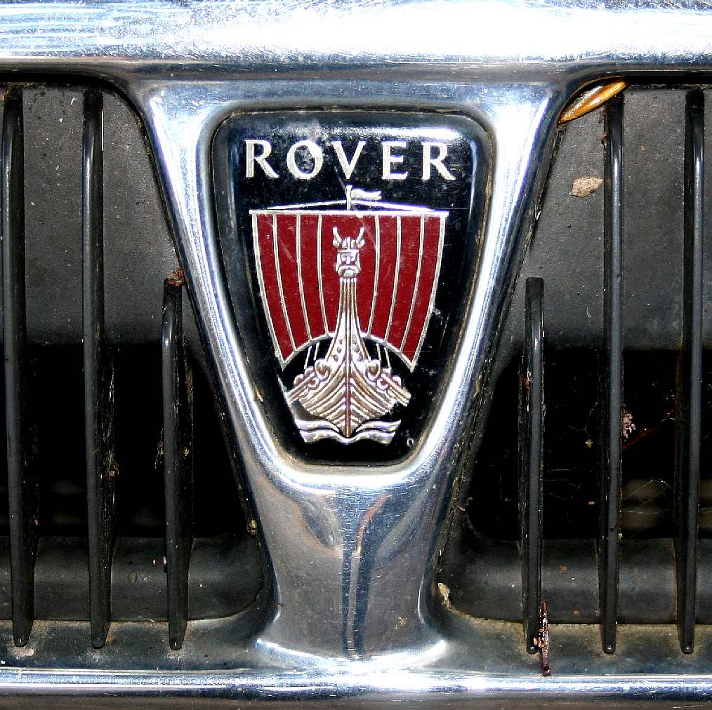Rover bonnet radiator badge