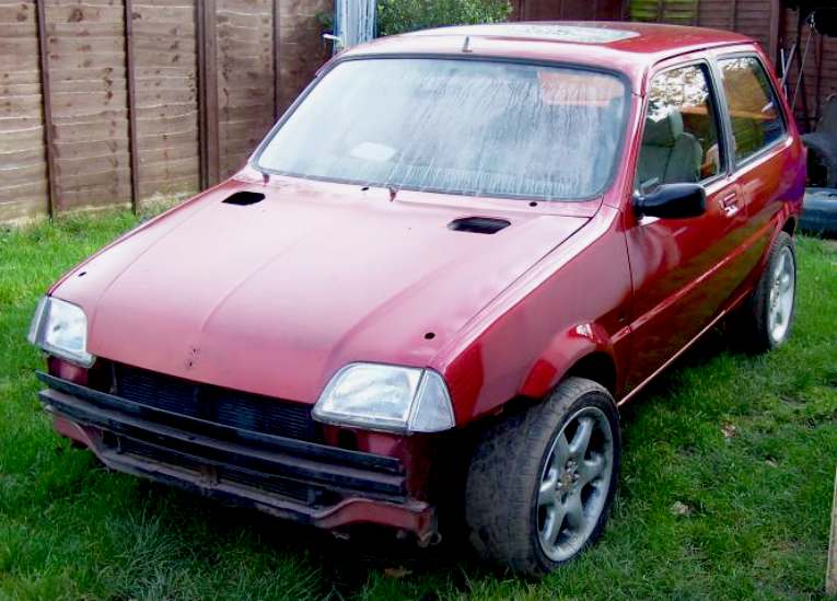 A sporty looking Rover Metro