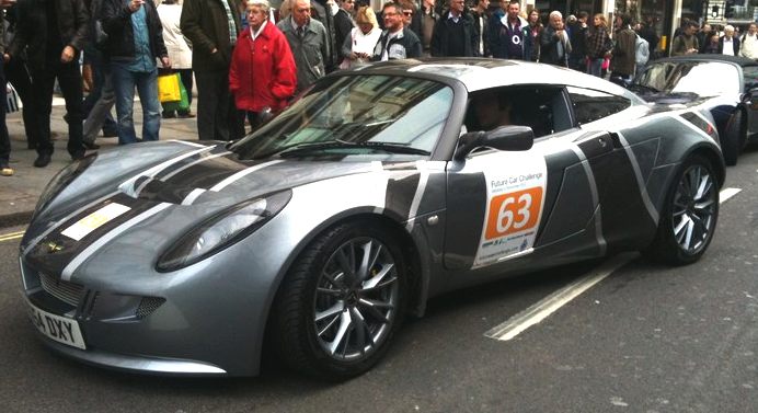Nemesis, converted electric Lotus, by Ecotricity and Vince Dale