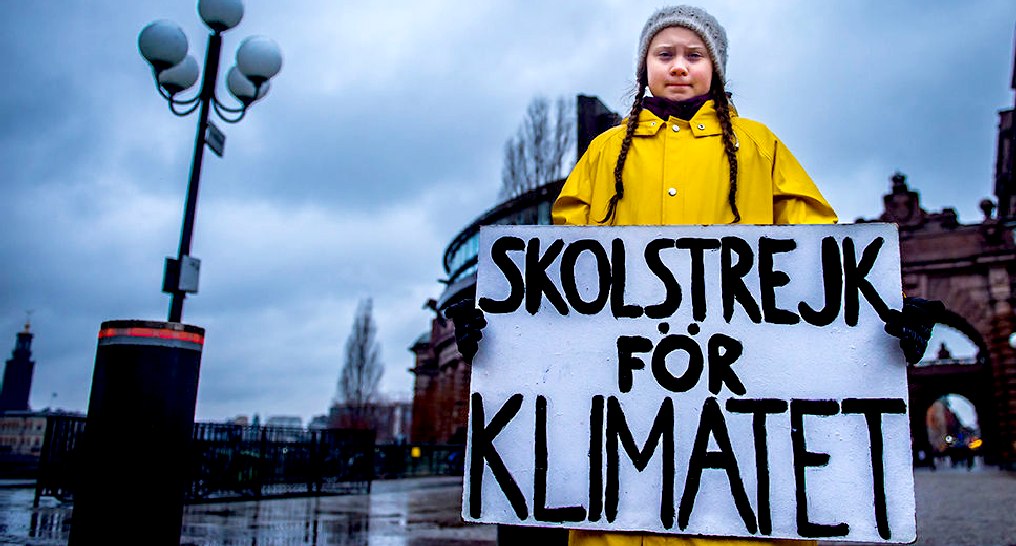 Greta Thunberg and Skolstrejk for Klimatet