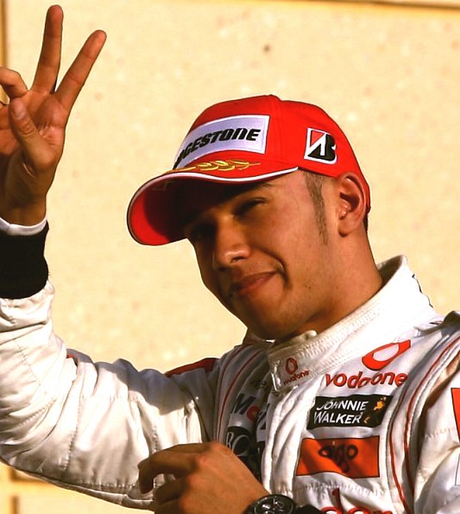 Lewis Hamilton, V for Victory