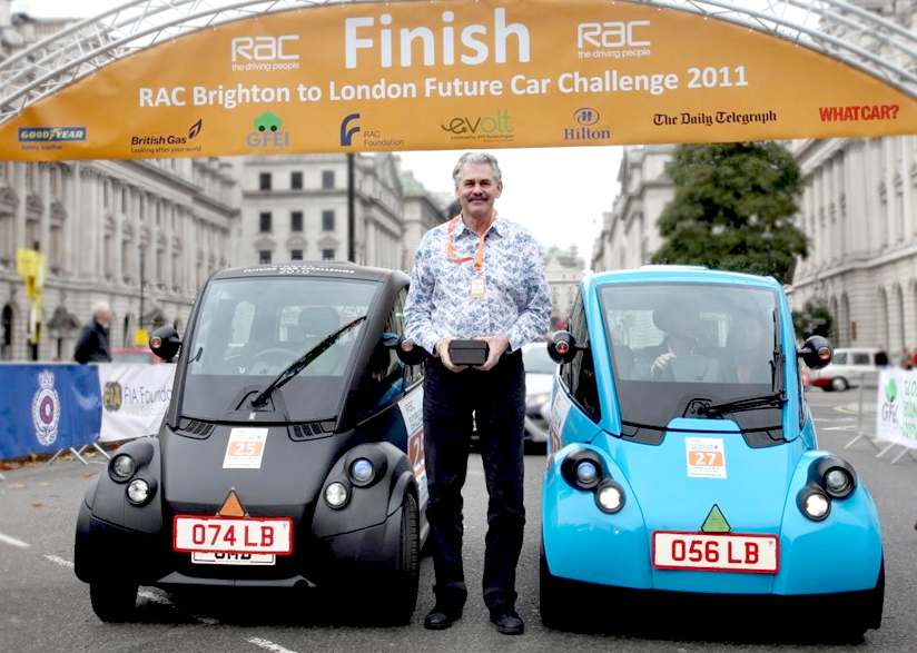 Gordon Murray crowned winner of RAC future car challenge