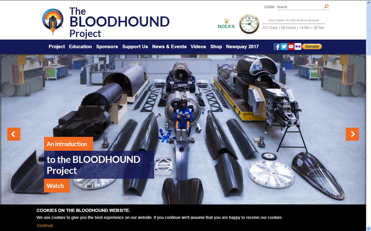 Bloodhound parts