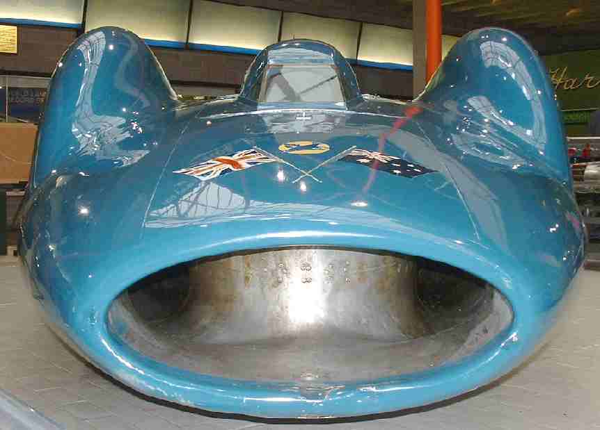 Bluebird jet car CN7