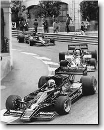 Andretti in JPS Lotus at Monaco - 1978