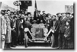 OM of Brescia the winner of the first Mille Miglia