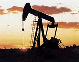 Oil wells, nodding donkeys