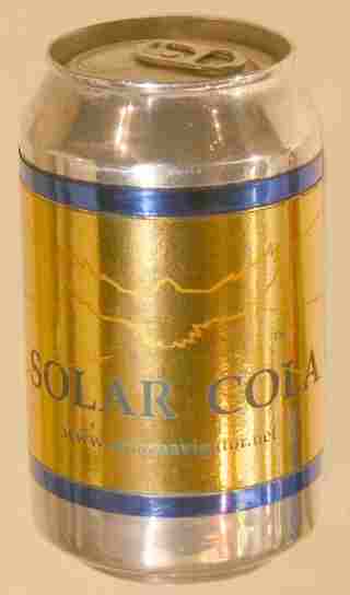 Solar Cola refreshment for the adventurous