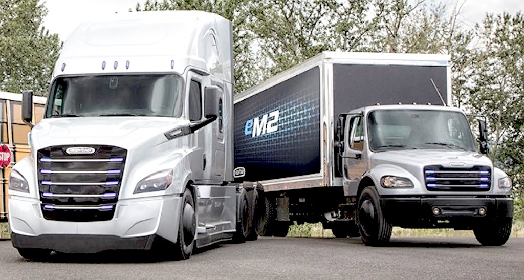 Daimler electric trucks for the USA