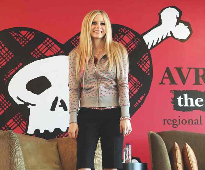 Avril Lavigne in Hong Kong 2007