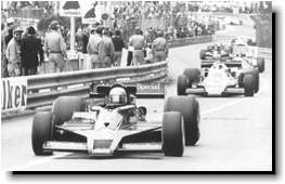 Andrertti in Lotus 78 - Monaco